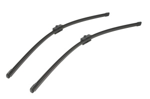 Set stergatoare AUDI TT Roadster (8N9) din 1999-2006, pentru parbriz auto, 2 bucati, Valeo Silencio Xtrm, din cauciuc siliconat rezistent, 4 Stickere Auto AUDI v40075