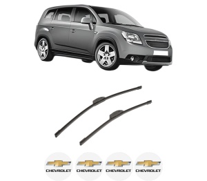 Set stergatoare auto CHEVROLET ORLANDO (J309) din 2011-2015, pentru parbriz auto, 2 bucati, Bosch Aerotwin Retrofit, din cauciuc siliconat rezistent, 4 Stickere Auto CHEVROLET - Img 2