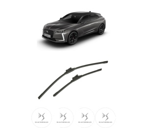 Set stergatoare auto DS DS 4 II (FR_, FB_, F3_, FP_) din 2021-2025, pentru parbriz auto, 2 bucati, Bosch Aerotwin, din cauciuc siliconat rezistent, 4 Stickere Auto DS - Img 2