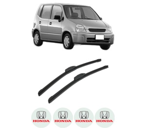 Set stergatoare auto HONDA CAPA (GA) din 1998-2002, pentru parbriz auto, 2 bucati, Bosch Aerotwin Retrofit, din cauciuc siliconat rezistent, 4 Stickere Auto HONDA - Img 2