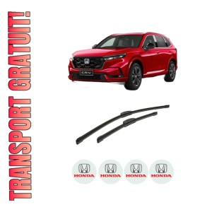 Set stergatoare auto HONDA CR-V VI (RS_, RY_) din 2023, pentru parbriz auto, 2 bucati, Bosch Aerotwin Retrofit, din cauciuc siliconat rezistent, 4 Stickere Auto HONDA