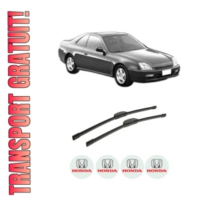 Set stergatoare auto HONDA PRELUDE V (BB_) din 1996-2001, pentru parbriz auto, 2 bucati, Bosch Aerotwin Retrofit, din cauciuc siliconat rezistent, 4 Stickere Auto HONDA