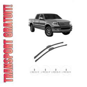 Set stergatoare auto LINCOLN MARK LT din 2005-2010, pentru parbriz auto, 2 bucati, Bosch Aerotwin Retrofit, din cauciuc siliconat rezistent, 4 Stickere Auto LINCOLN