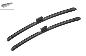 Set stergatoare auto MERCEDES-BENZ G-CLASS (W463) din 2015-2022, pentru parbriz auto, 2 bucati, Bosch Aerotwin, din cauciuc siliconat rezistent, 4 Stickere Auto MERCEDES-BENZ - Img 5