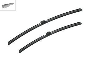 Set stergatoare auto MERCEDES-BENZ GLS (X167) din 2019-2023, pentru parbriz auto, 2 bucati, Bosch Aerotwin, din cauciuc siliconat rezistent, 4 Stickere Auto MERCEDES-BENZ - Img 5