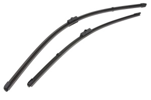Set stergatoare BMW Seria X3 (F25) din 2010-2017, pentru parbriz auto, 2 bucati, Valeo Silencio Xtrm, din cauciuc siliconat rezistent, 4 Stickere Auto BMW Seria v37627