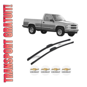 Set stergatoare CHEVROLET SILVERADO 1500 din 2007, pentru parbriz auto, 2 bucati, Bosch Aerotwin Retrofit, din cauciuc siliconat rezistent, 4 Stickere Auto CHEVROLET