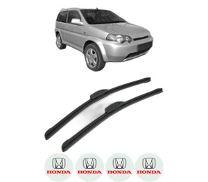 Set stergatoare HONDA HR-V (GH_) din 1999-2005, pentru parbriz auto, 2 bucati, Bosch Aerotwin Retrofit, din cauciuc siliconat rezistent, 4 Stickere Auto HONDA v42311