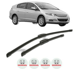 Set stergatoare HONDA INSIGHT (ZE_) din 2009, pentru parbriz auto, 2 bucati, Bosch Aerotwin Retrofit, din cauciuc siliconat rezistent, 4 Stickere Auto HONDA v44861