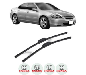 Set stergatoare HONDA LEGEND III (KA) din 1997, pentru parbriz auto, 2 bucati, Bosch Aerotwin Retrofit, din cauciuc siliconat rezistent, 4 Stickere Auto HONDA v47961
