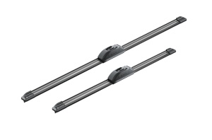 Set stergatoare LEXUS RC (_C1_) din 2014-2018, pentru parbriz auto, 2 bucati, Bosch Aerotwin, din cauciuc siliconat rezistent, 4 Stickere Auto LEXUS v49520