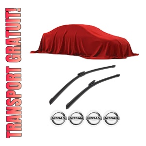 Set stergatoare NISSAN PRIMASTAR Bus (X82) din 2021, pentru parbriz auto, 2 bucati, Bosch Aerotwin Multi, din cauciuc siliconat rezistent, 4 Stickere Auto NISSAN