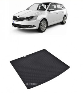 Skoda Fabia III din 11.2014 - Prezent Combi Portbagaj Inferior *2, Tavita Pentru Portbagaj Lux Premium Dedicata, accesorii pentru autoturismul tau - masina v177915