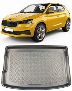 Skoda Fabia Tavita pentru portbagaj compatibila Skoda Fabia IV fabricatie 09.2021 - prezent, caroserie hatchback, portbagaj superior, f��r��/sub podea variabil�� a portbagajului accesorii pentru autoturismul tau - masina v110435