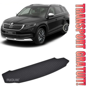 Skoda Kodiaq din 03.2017 - Prezent Suv 7 Locuri (Rand 3 Ridicat) *1, Tavita Pentru Portbagaj Lux Premium Dedicata,