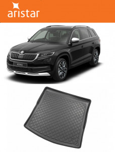 Skoda Kodiaq Suv din 03.2017 - Prezent, Tavita Pentru Portbagaj Lux Premium Dedicata, 5 Locuri *1 accesorii pentru autoturismul tau - masina v198488
