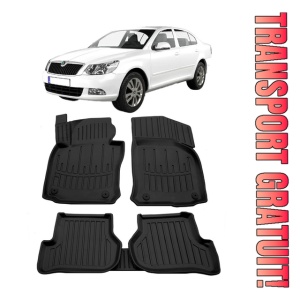 Skoda Octavia II (A5) (2004-2013) Set covorase auto cauciuc G.Modern Line 3D