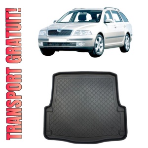 Skoda Octavia Scout 4X4 Combi din 2004 - 04.2013, Tavita Pentru Portbagaj Lux Premium Dedicata, Portbagaj Inferior *1