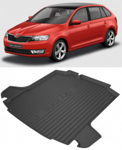 Skoda Rapid din 10.2012 - 03.2019 Hatchback Portbagaj Superior *1, Tavita Pentru Portbagaj Lux Premium Dedicata, accesorii pentru autoturismul tau - masina v184874