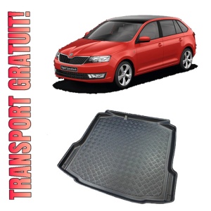 Skoda Rapid Hatchback din 10.2012 - 03.2019 *3, Tavita Pentru Portbagaj Lux Premium Dedicata,