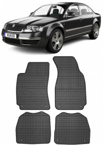 Skoda Superb I, Sedan, Din 2002 - 2008 , Set Covorase Auto Premium accesorii pentru autoturismul tau - masina v161379