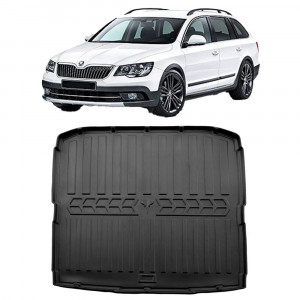 Skoda Superb III (3V) Combi (2015-prezent) Tavita cauciuc pentru protectie portbagaj accesorii pentru autoturismul tau - masina v227271