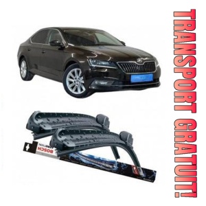 Skoda Superb III Estate Set 2 stergatoare parbriz Bosch Aerotwin 600/475mm compatibile cu Skoda SUPERB III Estate (3V5) (2015) (65 cm / 45 cm)