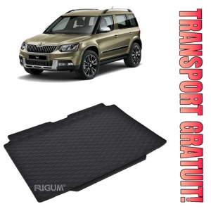Skoda Yeti din 06.2009 - 11.2017 Suv Portbagaj Superior, Tavita Pentru Portbagaj Lux Premium Dedicata, Roata Rezerva Normala *1