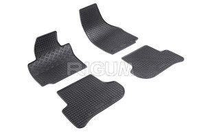 Skoda Yeti, Hatchback, fabricat din 06.2009 - 11.2017, set covorase auto dedicate, din cauciuc 100% Premium accesorii pentru autoturismul tau - masina v158607