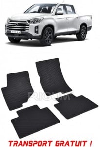 Ssangyong Korando IV, Suv, fabricat din 09.2019 - Prezent, set covorase auto dedicate, din cauciuc 100% Premium - Transport Gratuit accesorii pentru autoturismul tau - masina v37701