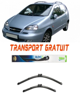 Stergatoare Chevrolet Rezzo Set 2 stergatoare parbriz Valeo 60 cm/45 cm pentru Chevrolet Rezzo Mpv (U100) din 2005-2009 (60 cm / 45 cm) accesorii pentru autoturismul tau - masina v21527
