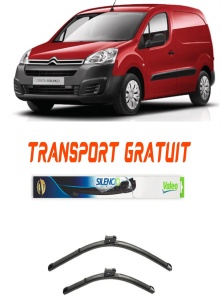 Stergatoare Citroen Berlingo Set 2 stergatoare parbriz Valeo 65 cm/42.5 cm pentru Citroen Berlingo (Er_, Ec_) din 2018 (65 cm / 42.5 cm) accesorii pentru autoturismul tau - masina v16826