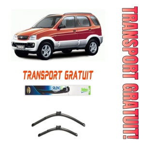 Stergatoare Daihatsu Terios Set 2 stergatoare parbriz Valeo 600/475mm pentru Daihatsu TERIOS (J2_) (2005-2010) (53 cm / 45 cm)