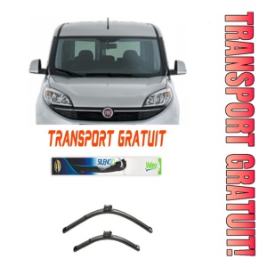 Stergatoare Fiat Doblo Box Body/Mpv Set 2 stergatoare parbriz Valeo 600/475mm pentru Fiat DOBLO Box Body/MPV (223_) (2001-2010) (53 cm / 45 cm)