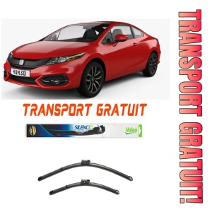 Stergatoare Honda Civic Set 2 stergatoare parbriz Valeo 70 cm/57.5 cm pentru Honda Civic Ix Saloon (Fb) din 2011-2016 (70 cm / 57.5 cm)