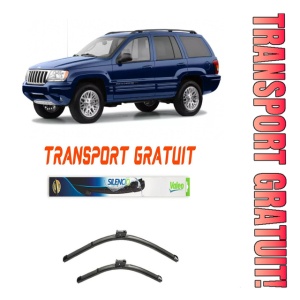 Stergatoare Jeep Grand Set 2 stergatoare parbriz Valeo pentru Jeep Grand 2004-2010 (53 cm / 53 cm)