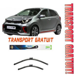 Stergatoare Kia Picanto Set 2 stergatoare parbriz Valeo 60 cm/34 cm pentru Kia Picanto III (Ja) din 2017 (60 cm / 34 cm) - Img 1
