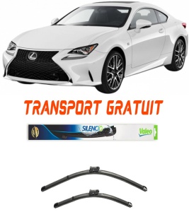 Stergatoare Lexus Rc Set 2 stergatoare parbriz Valeo pentru Lexus Rc 2014-2017 (60 cm / 45 cm) accesorii pentru autoturismul tau - masina v18080