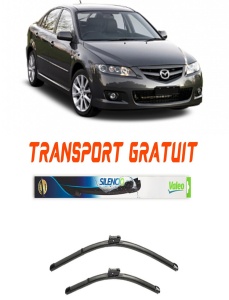 Stergatoare Mazda 6 Station Wagon Set 2 stergatoare parbriz Valeo 600/475mm pentru Mazda 6 Station Wagon (GY) (2002-2008) (55 cm / 47.5 cm) accesorii pentru autoturismul tau - masina v19577