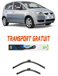 Stergatoare Mitsubishi Colt VI Set 2 stergatoare parbriz Valeo 600/475mm pentru Mitsubishi COLT VI (Z3_A, Z2_A) (2004-2012) (65 cm / 30 cm) accesorii pentru autoturismul tau - masina v8525