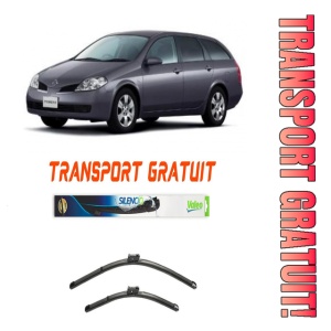 Stergatoare Nissan Primera Set 2 stergatoare parbriz Valeo 60 cm/53 cm pentru Nissan Primera Estate (Wp12) din 2002-2007 (60 cm / 53 cm)