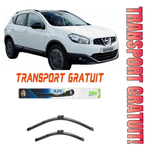 Stergatoare Nissan Qashqai Set 2 stergatoare parbriz Valeo 65 cm/40 cm pentru Nissan Qashqai II Suv (J11, J11_) din 2013 (65 cm / 40 cm)