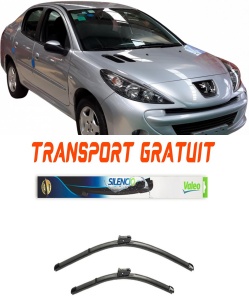 Stergatoare Peugeot 207 Set 2 stergatoare parbriz Valeo 600/475mm pentru Peugeot 207 (WA_, WC_) (2006-2015) (65 cm / 42.5 cm) accesorii pentru autoturismul tau - masina v14561