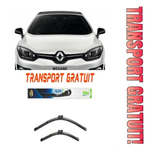 Stergatoare Renault Megane Set 2 stergatoare parbriz Valeo 60 cm/45 cm pentru Renault Megane IV Hatchback (B9A/M/N_) din 2015 (60 cm / 45 cm)