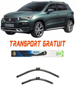 Stergatoare Seat Ateca Set 2 stergatoare parbriz Valeo 600/475mm pentru Seat Ateca (2016-prezent) (65 cm / 45 cm) accesorii pentru autoturismul tau - masina v19217