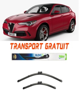Stergatoare Set 2 stergatoare parbriz Valeo 600/475mm pentru Alfa Romeo Stelvio (2016-prezent) Valeo accesorii pentru autoturismul tau - masina v6575