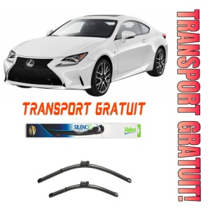 Stergatoare Set 2 stergatoare parbriz Valeo 600/475mm pentru Lexus RC (_C1_) (2014-2017) Valeo