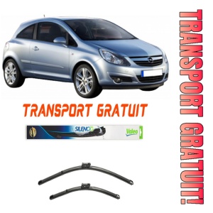 Stergatoare Set 2 stergatoare parbriz Valeo 600/475mm pentru Opel CORSA D (S07) (2006-2014) Valeo