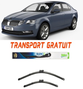 Stergatoare Set 2 stergatoare parbriz Valeo 600/475mm pentru Skoda OCTAVIA III (5E3, NL3, NR3) (2012-2020) Valeo accesorii pentru autoturismul tau - masina v15935