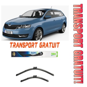 Stergatoare Set 2 stergatoare parbriz Valeo 600/475mm pentru Skoda RAPID Spaceback (NH1) (2012-2015) Valeo